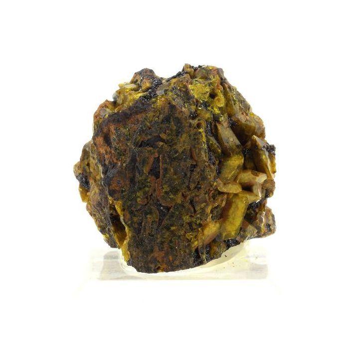 Pierres et Minéraux. Sturmanite. 582.7 ct. N'Chwaning Mines, Kuruman, Afrique du Sud.