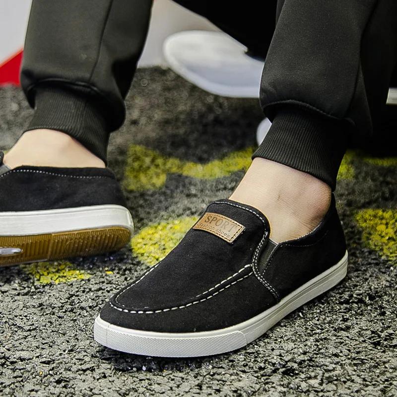 Мода 2024 года, новые парусиновые туфли, мужские повседневные туфли для скейтбординга, дышащая студенческая спортивная обувь, мужские модные кроссовки, противоскользящие туфли на плоской подошве для ходьбы