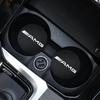 Car Water Cup Anti Slip Pad PU Water Cup Pad Accessories Car Hub Cap For Mercedes Benz AMG W214 W205 W204 W206 W213 W212 W211 W2