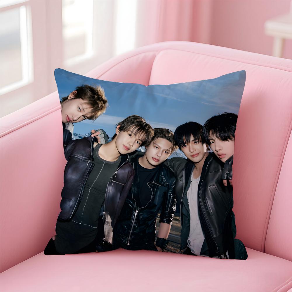 Korean Handsome Boy Group CCortis Cushion Cover Pillow Case Soft Skin Friendly Fabric Concealed Zipper