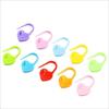 10pcs Plastic Resin Small Clip Locking Stitch Markers Crochet Latch Knitting Tools Needle Clip Hook Sewing Tool Mixed Color