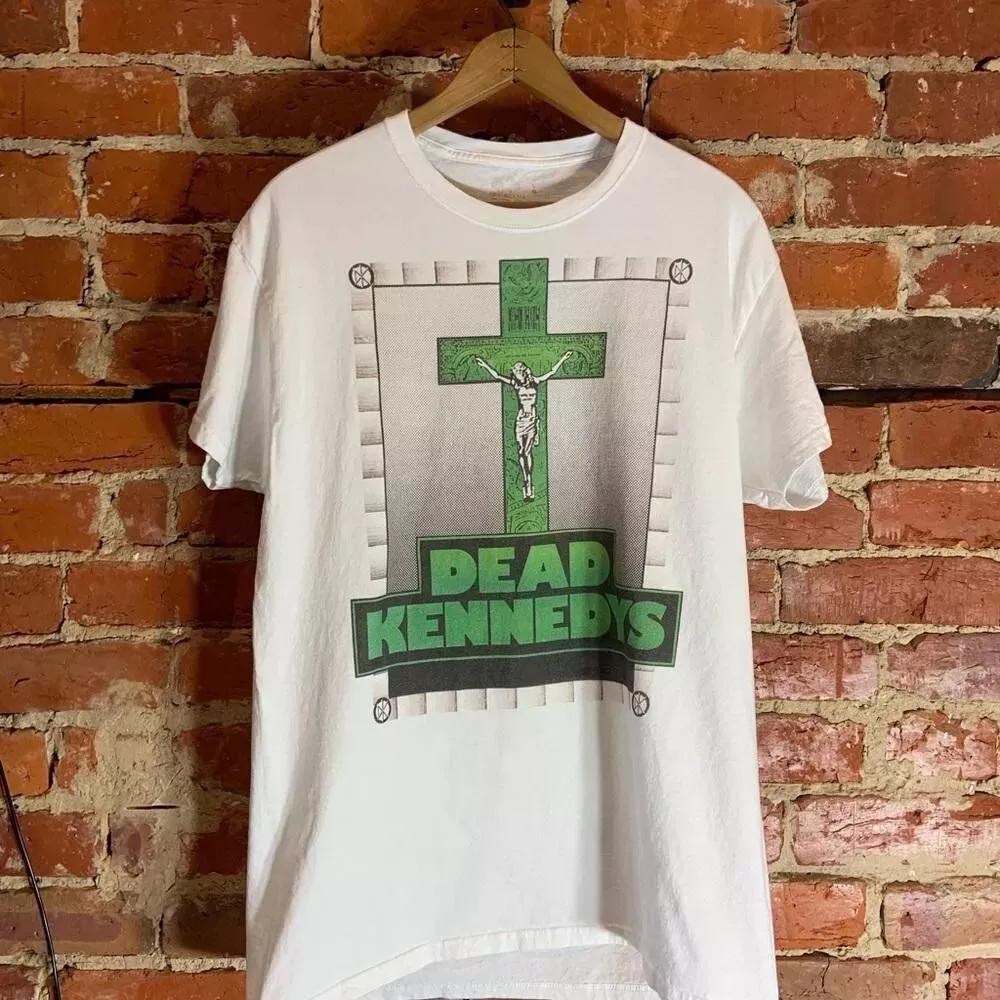 НОВЫЙ Банд Dead Kennedys Тур Концерт S-5XL Хлопок Белая Футболка C292 Унисекс Футболка