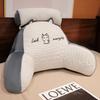 Breathable Ice Silk Bedside Cushion Summer Cooling Cushion Waist Pillow Soft Bag Bedroom Bed Back Cushion Removable and Washable