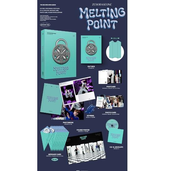 ZEROBASEONE - MELTING POINT (2ND Mini) [Fairytale Ver. Mystery Ver. Loyalty Ver.] Random