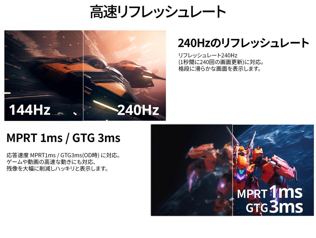 JAPANNEXT Inch Gaming Monitor 240Hz 1ms Full HD 1920x1080 Resolution VA Panel Display Light Viewing 31.5 (HDMI/DisplayPort/VESA compatible/Blue