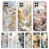Мягкий чехол для Samsung Galaxy A25 A23 A22 A52S A52 A55 A41 A31 A13 A11 Прозрачный чехол для телефона Пейзажный узор в китайском стиле