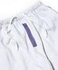 STIGMA Zipper Wide Jogger Pants White Melange