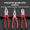 Electric Wire Pliers Large Opening Sharp Multifunction Tool for Cutting Twisting Gripping Metal Wires Heavy Duty Industrial Tool