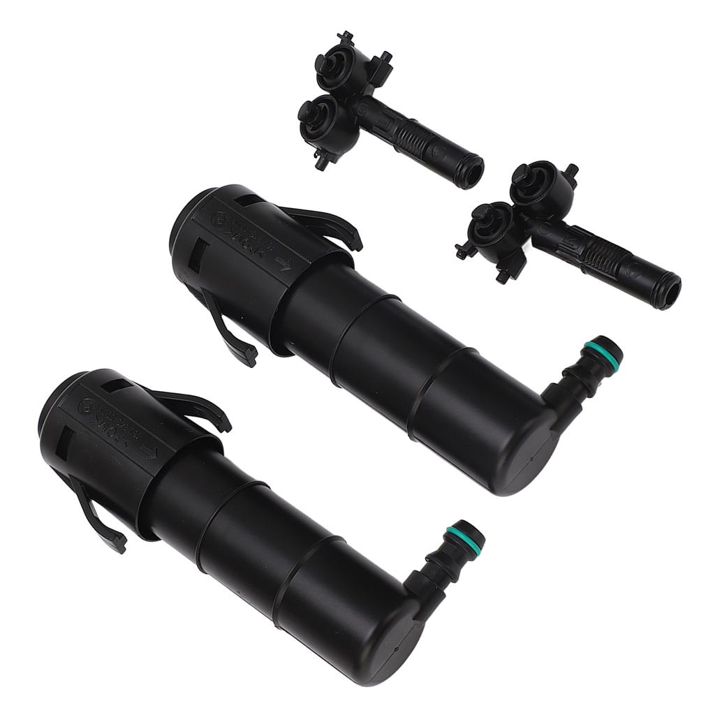 1 Pair Headlight Washer Nozzle 13227348 Headlamp Washer Fluid Jet Replacement for Opel Insignia A 2009 To 2017