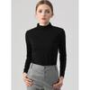 Modal Half Turtleneck Bottoming Shirt Female Spring & Fall 2025 Spring & Fall New Arrival Fashion Silm Classic Inner Wear Long Sleeve T-shirt