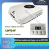 RV Rooftop Air Conditioner: 12V/24V Silent Cooling with Double Rotor Compressor