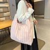 Beautiful Plush Women's Tote Bag Casual Large-capacity Shoulder Bag Winter New Casual Fashion Simple Messenger Bag