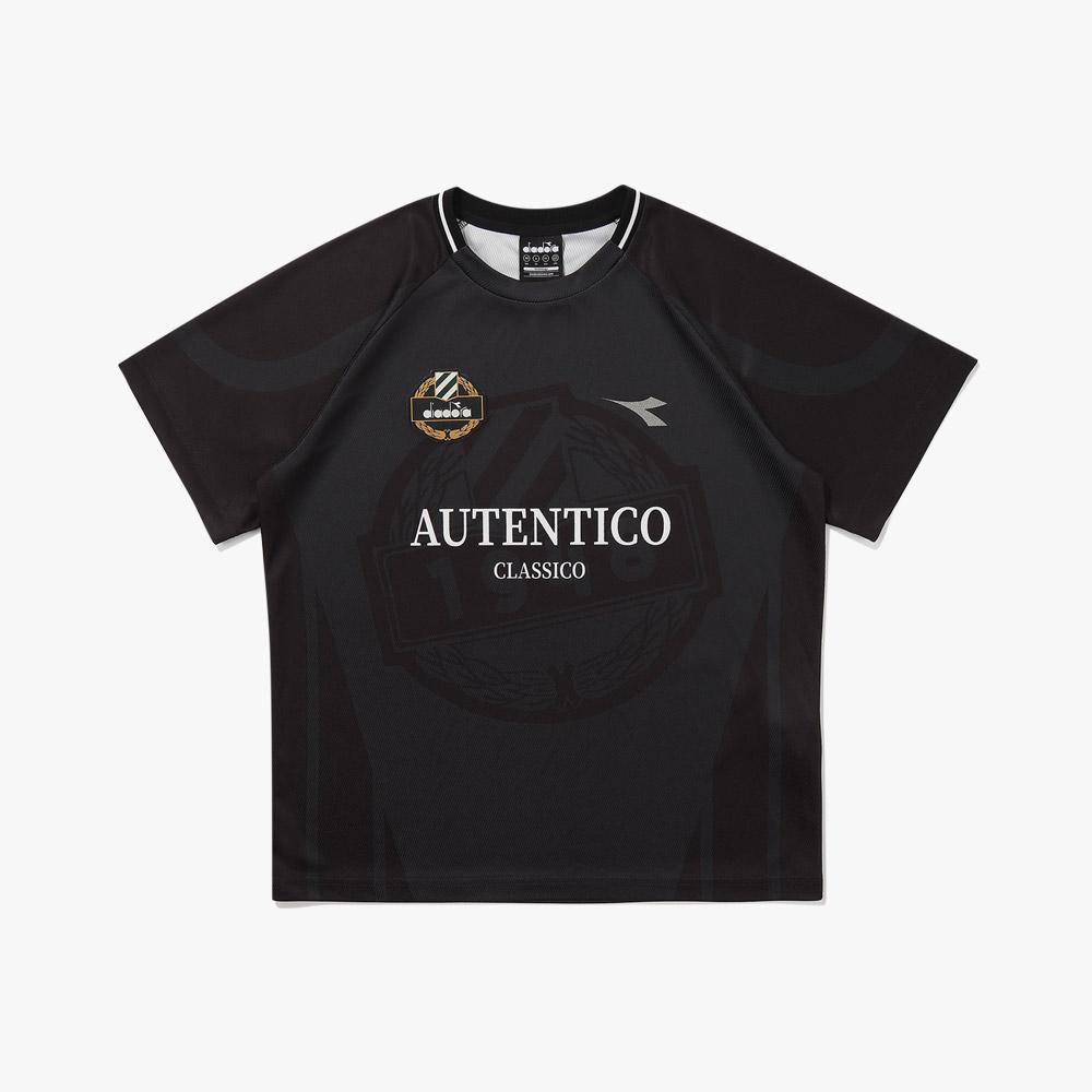 Diadora Футболка с коротким рукавом для бега Heritage Jersey Черная