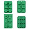 6 Cavities Silicone Mold Bakeware DIY Chocolate Mold Christmas Trees Snowman Gifts Baking Tools Cake Decoration Accessories