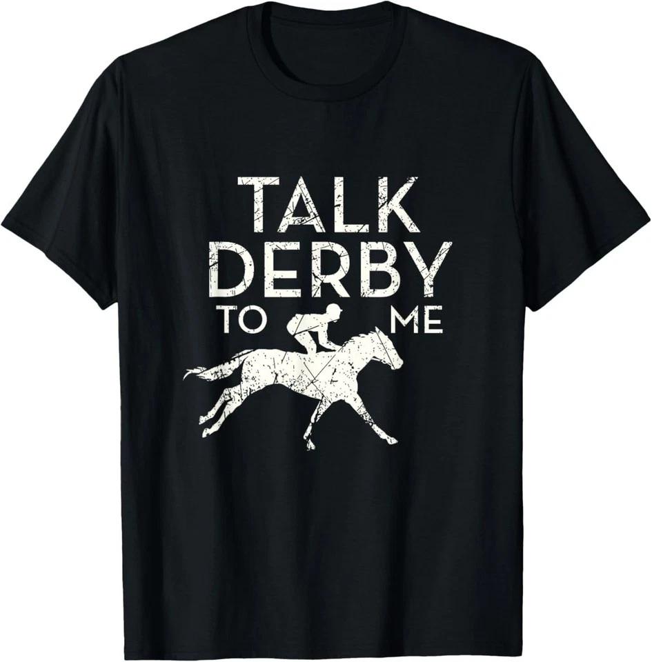 Забавная футболка с изображением владельца и любителя скачек Derby Race