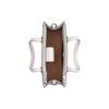 Coach Nina 25 Magnetic Snap Refined Calfskin Shoulder Crossbody Handbag Medium Women handbag Silver Chalk CR097-SVHA