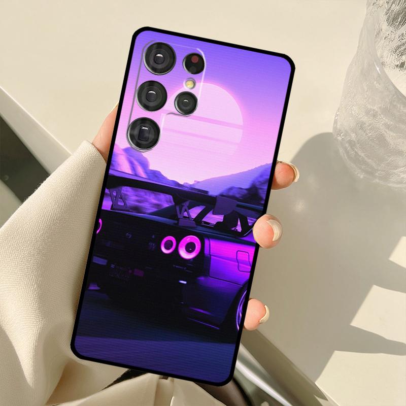 Чехол для спортивного автомобиля JDM Tokyo Drift для Samsung Galaxy S22 S21 Ultra Note 20 S8 S9 S10 Note 10 Plus S20 FE S21 FE
