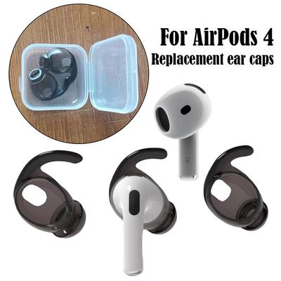Для AirPods 4 Ear Hooks Прозрачные противоскользящие вкладыши Для AirPods4 Для Apple Чехлы Hearphone 4 N7O6