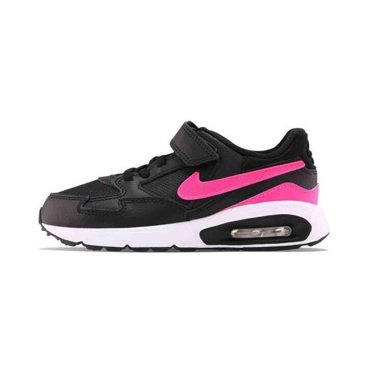 Nike Air Max ST Low top Kids Lifestyle Shoes Black Pink Children Aged 3 7 Years Old 653821-008