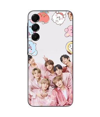 Чехол - Maniacase - Samsung Galaxy A16 - Силикон - Kpop BTS - Мягкий