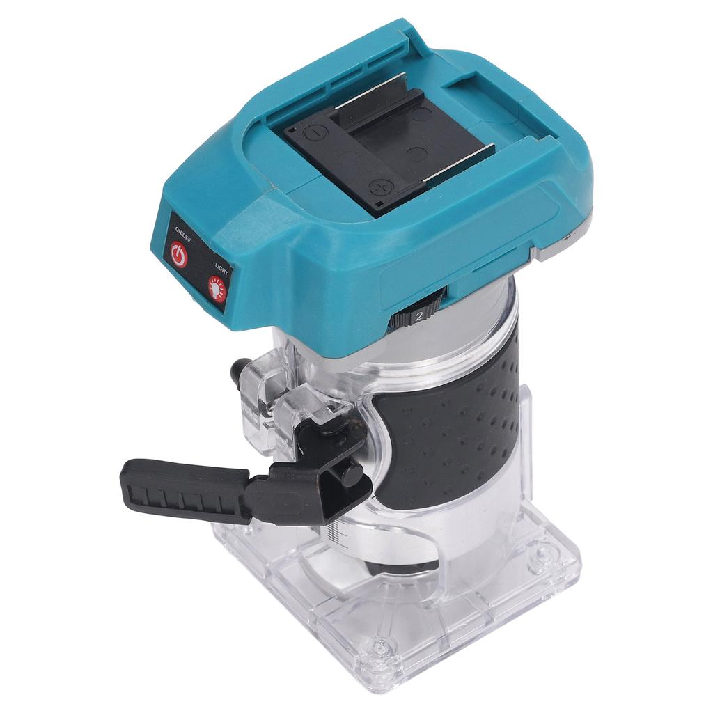 Бесщеточный литиевый обрезной станок для резьбы по дереву Бесщеточный деревообрабатывающий фрезерный станок 18 В аккумуляторный триммер для отверстий