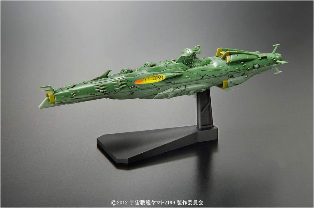 BANDAI SPIRITS Коллекция мехов Космический линкор Ямато 2199 Класс направляющих роликов Пластиковая модель № 12 с цветовой кодировкой