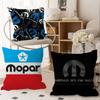M-Mopar Pillow Covers Cartoon Sofa Decorative Home Double-Sided Printing Short Plush Cute Cushion Cover