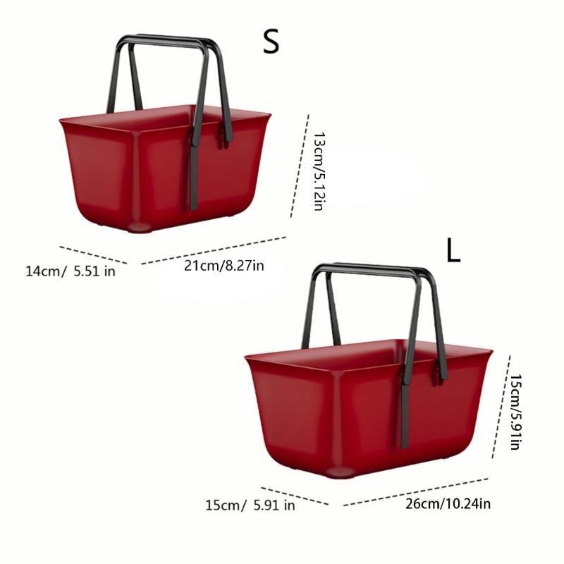 Дышащий Органайзер для Ванной Комнаты с Ручкой Портативная Корзина для Душа для Туалетных Принадлежностей и Ванных Принадлежностей