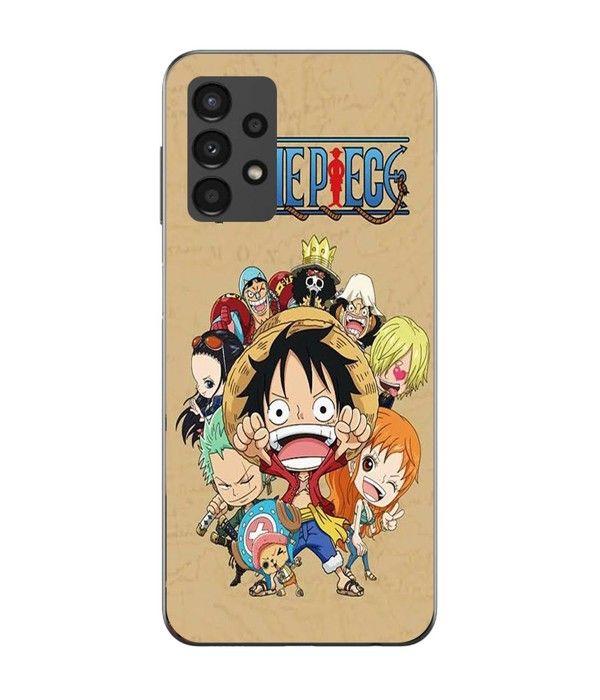 Чехол Maniacase для Samsung galaxy A13 4g Аниме Манга Команда Соломенной Шляпы One Piece
