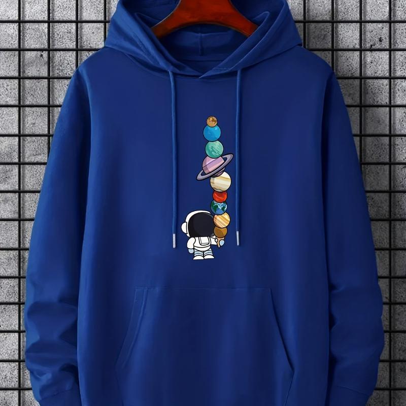 Men's Hooded Sweatshirt, Thermal Fleece & Stylish, Perfect for Cold Night