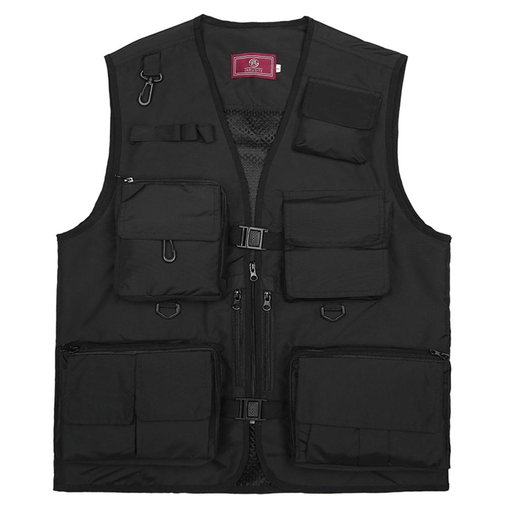 Fishing Photography Vest Summer Multi Pockets Mesh Jackets Quick Dry Waistcoat