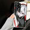 Чехол Arlecchino Genshin Impact для Samsung Galaxy S25 S24 S23 S22 Ultra Мягкий чехол для телефона S25 Edge S21 Plus S20 FE S10 + Черный Co