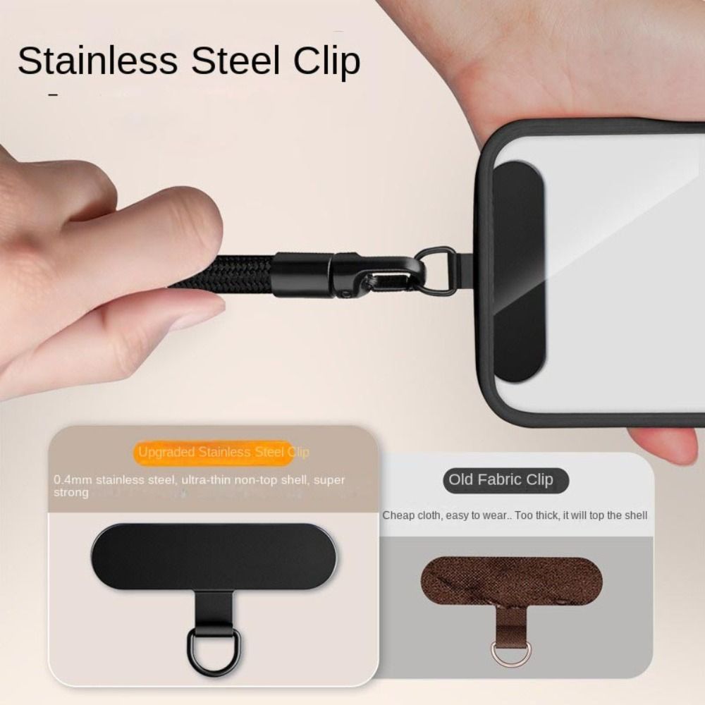 Adjustable Lanyard Woven Hanging Wrist Straps Cell Phone Accessories Wrist Strap  Men Women
