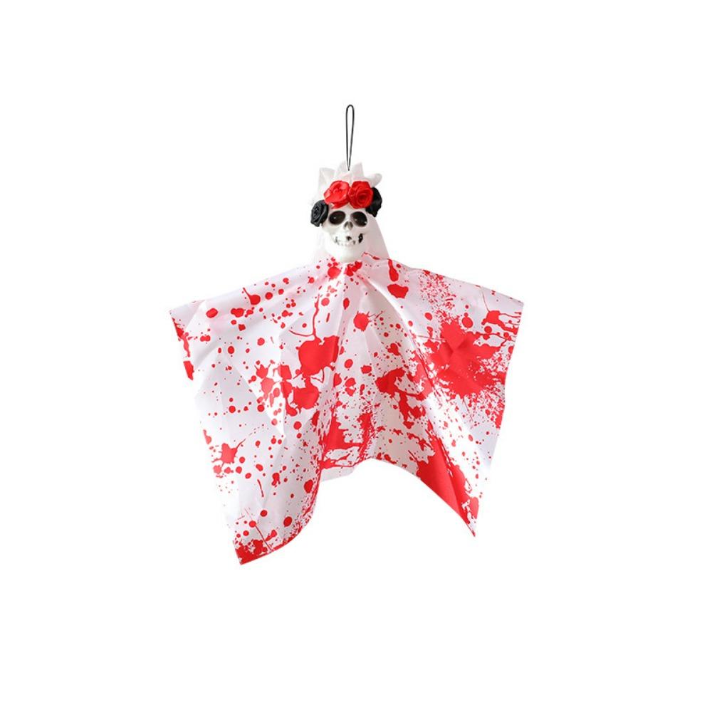 Party Supply Scary Skull Ghost Pendants Hanging Flying Ghosts Ornaments Decorative Halloween Decoration Halloween Party