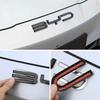 Для BYD SEAl HAN SONG YUAN DOLPHIN ATTO 3 Аксессуары Автомобильный Передний Бампер Эмблема Значок Наклейка Черный Углеродный Логотип Наклейка для Модификации