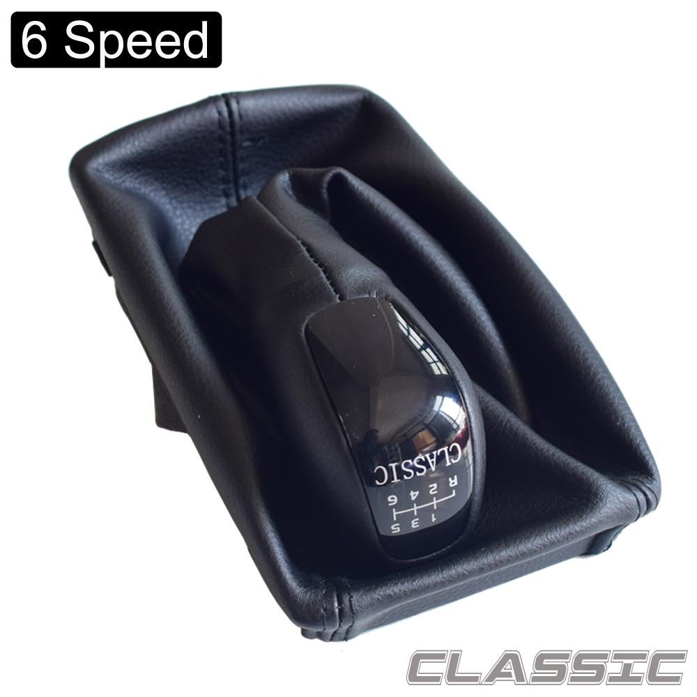 Для Mercedes Benz E Class W211 S211 2002 2003 2004 2005 2006 2007 2008 2009 Автомобильная 6-скоростная ручка переключения передач с кожей