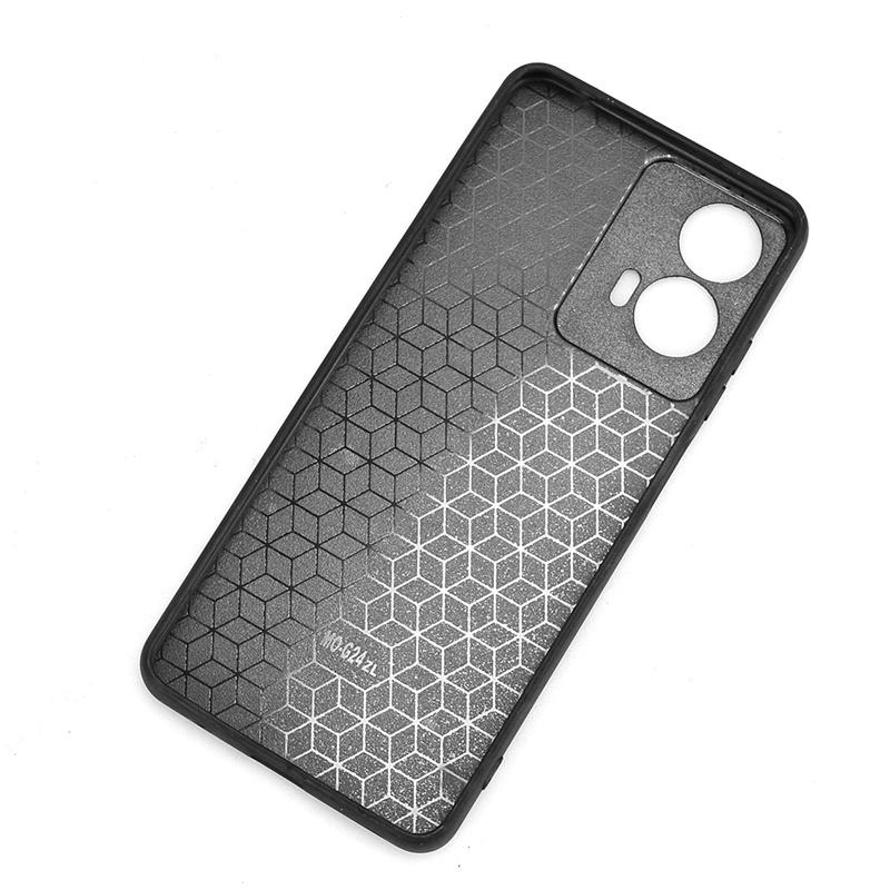 Чехол с текстурой кожи и строчкой для Motorola Moto G17 Power G15 G85 G34 G54 G84 G14 G24 Cover Coque Shell Fundas