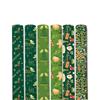 Decorative Packing Paper Patterned Christmas Wrapping Paper Festival Wrapping Paper Colorful For Celebrations Christmas Parties