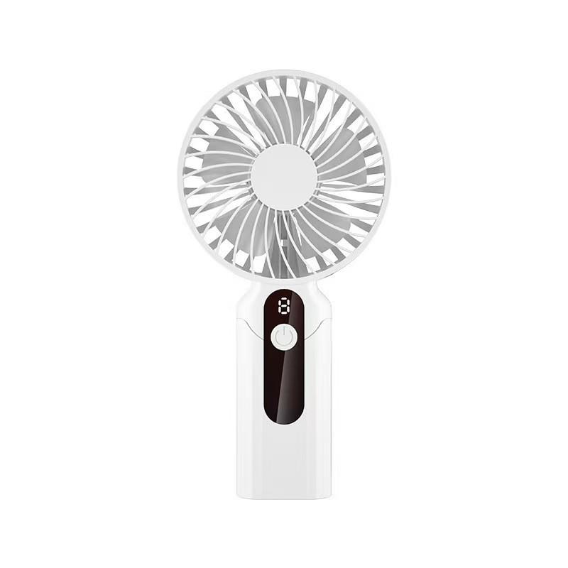 Portable High-Speed USB Rechargeable Handheld Fan with Turbo Wind for Outdoor Cooling