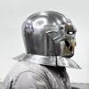 Demon Face Helmet Knight Skull Helmet Medieval Steel Helmet With Inner Lining