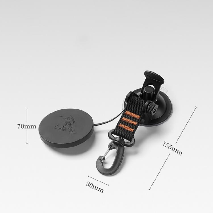 4pack Suction Cups with Hook Car Camping Tie Down Sucker Cup Outdoor Tarps Hook for Camping Gears and Outdoor Use