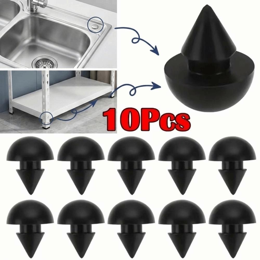 10PCS Pack 4.5mm Diameter Panel Hole Plugs Shock Absorbing Cookware Accessories Camper Cookware