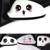 Funny Decal Lovely Rearview Mirror Stickers Reflective Smiling Eye Face Sticker Car Sticker