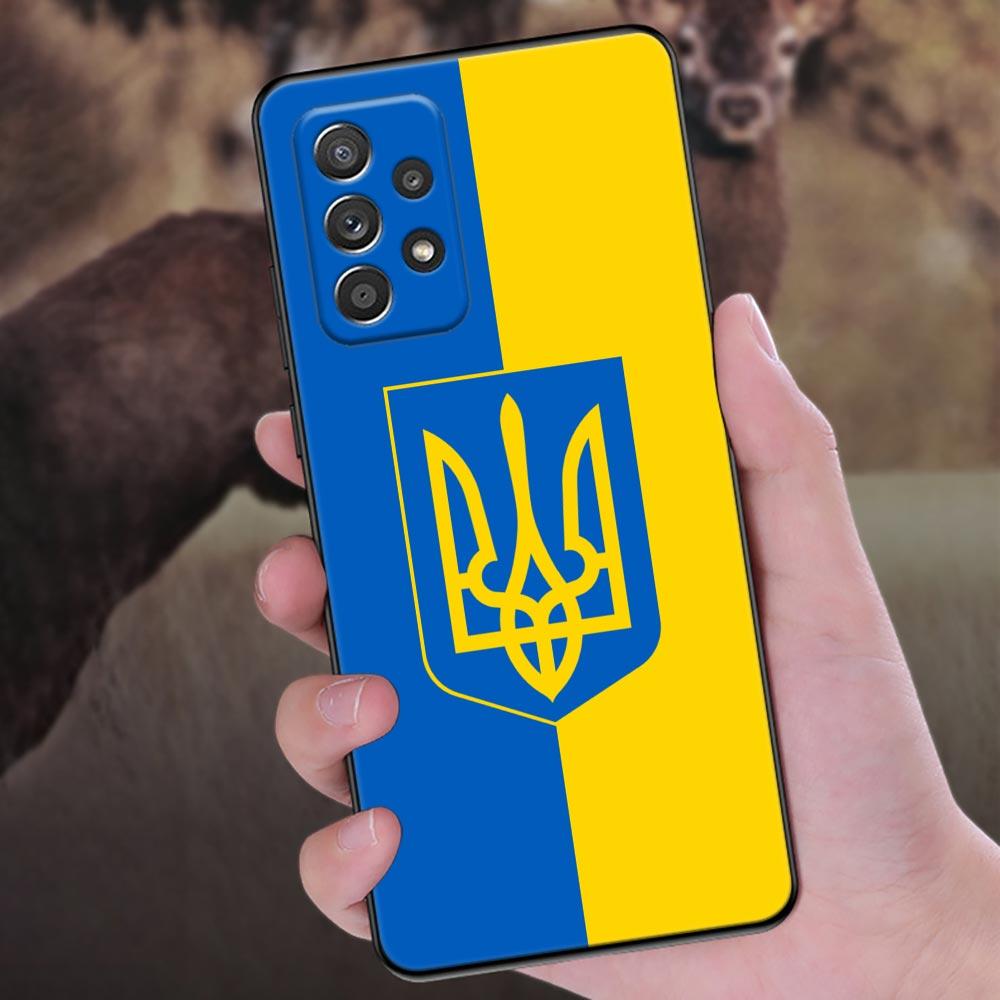 Чехол для телефона Девушка Украины Флаг Украины Для Samsung Galaxy A57 A56 A37 A55 A36 5G A26 A54 A52 A35 A34 A25 A17 A16 A15 A07 A06 Чехол