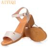 AIYUQI Ladies Sandles 2020 Fashion High Quality Rome Women Sandals Tricolor Summer Sandals For Women