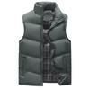 Men's Cotton-padded Clothes Youth Cotton-padded Clothes Warm and Thickened Cotton-padded Jackets Down Cotton Vests Winter Cotton Vests