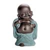 Маленькая статуэтка монаха Мини-статуэтка монаха Милая статуэтка Будды Милое украшение для маленького монаха Креативное украшение для маленького монаха