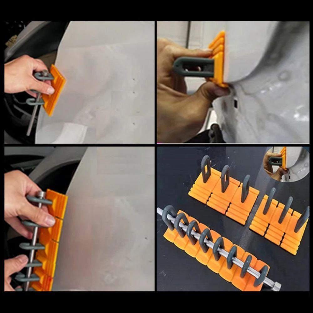 Glue Pulling Tabs Paintless Dent Repair Kit Heavy Duty Dent Remover Tool Kit Hail Damage Repair