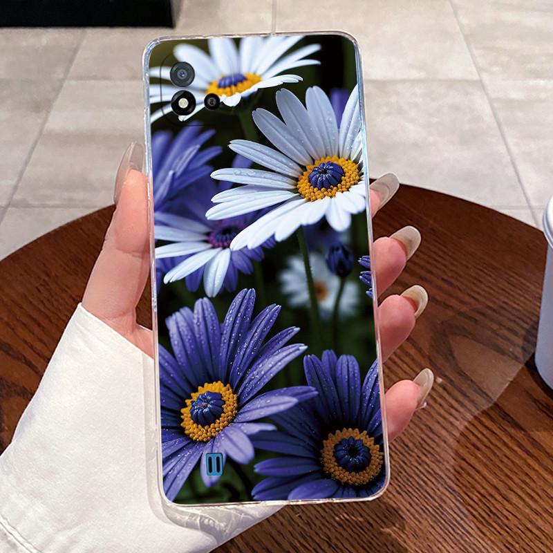 Чехол для Realme C11 2021 C11 2020 Прозрачный Силиконовый Чехол для Телефона Роскошный Дракон Милый Крутой Задняя Крышка для Мальчиков и Девочек Мягкий TPU Корпус