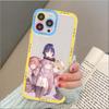 Милый мультяшный аниме BOCCHI THE ROCK чехол для телефона для iPhone 14 13 12 11 Pro Max XS X XR SE 2020 6 7 8 Plus Mini защитный чехол